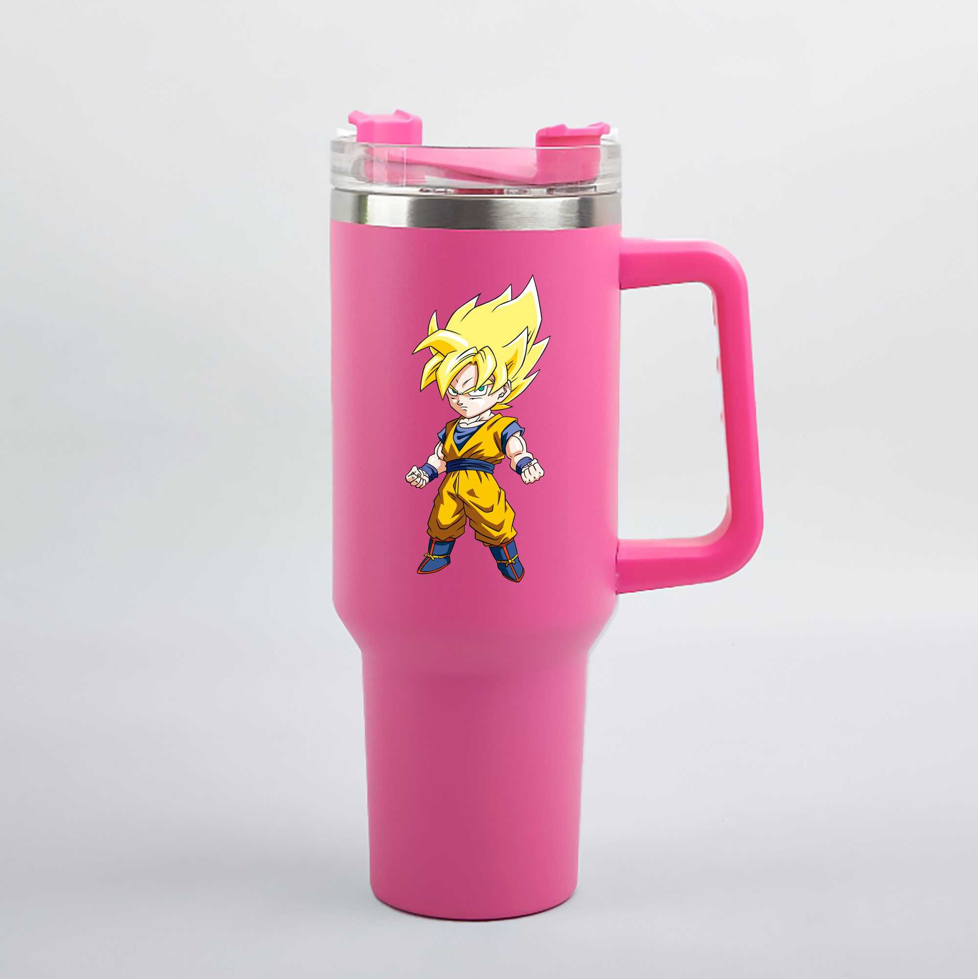 （画像用） ドラゴンボール 孫悟空（そん ごくう）Son Goku カカロット DRAGON BALL Kakarotto 1200mL車用タンブラー（カラープリント）